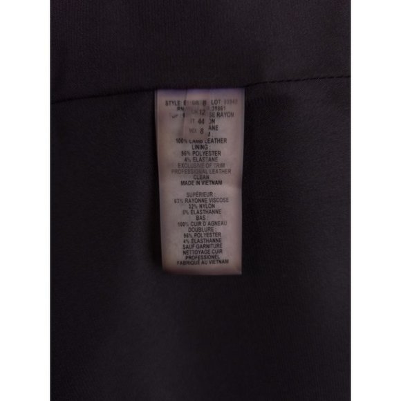 ELIE TAHARI 8 Becky skirt  in Black - Picture 11 of 11